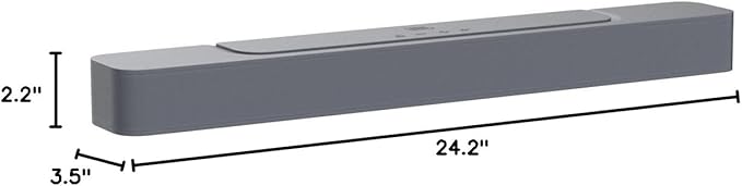 JBL BAR-2-0-ALL-IN-ONE-MK2 Compact 2ch Soundbar with Dolby Digital and 2 Year Amber Protection Plan (2022)