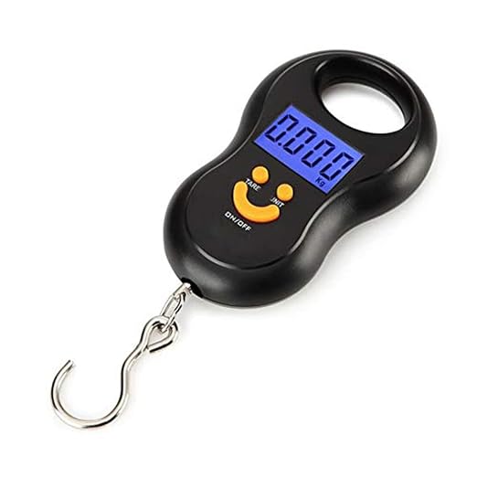 Portable Hanging Scale Digital Backlight Electronic Fishing Weights Pocket Luggage Scales