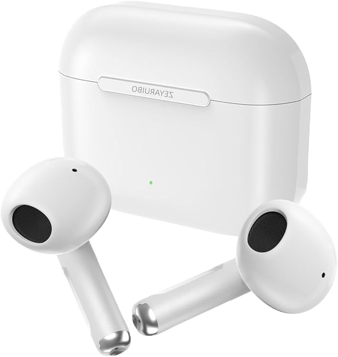 Wireless Earbuds,Bluetooth Headphones,Noise Cancelling Air Buds Pods,3D Ear pods 4,in-Ear Ear Buds with Deep Bass Earphones Sport Headsets,USB-C Charging Case,for Android/Samsung/Apple iPhone