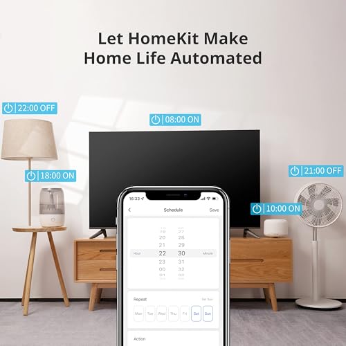 SwitchBot Smart Plug Mini, 15A Energy Monitoring, WiFi & Bluetooth Outlet, Compatible with Alexa, Google Assistant, Home Assistant, App Control, Timer Function, No Hub Required, Compact Design