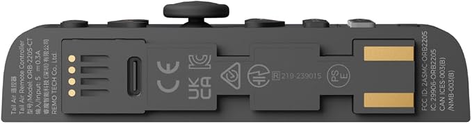 OBSBOT Tail Series Smart Remote Controller, PTZ Control via Gimbal Button or Wrist Movements, Bluetooth Wirelessly Connect up to 3 OBSBOT Tail 2/Air and Control Over Tail Air/Tail 2 Various Features.