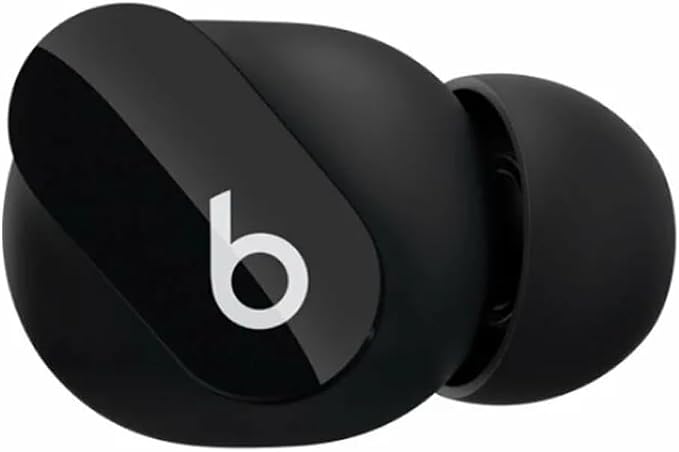 Single Right Ear Bud Replacement for Beats Studio Bud (NOT for Bud+) (Black)