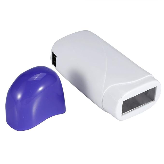Sonew 3 Types Wax Warmer, Portable Cartridge Wax Depilatory Roller Heater, Hair Removal Machine for Body, Face, Armpits, Legs, Bikini Line, Unisex