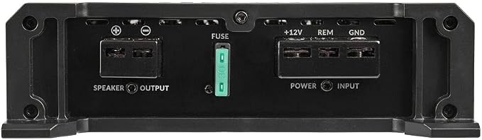 Belva BXA15001 1500W Peak BX-Series 2-Ohm Stable Class-A/B Monoblock Car Audio MOSFET Amplifier with Remote Subwoofer Level Control