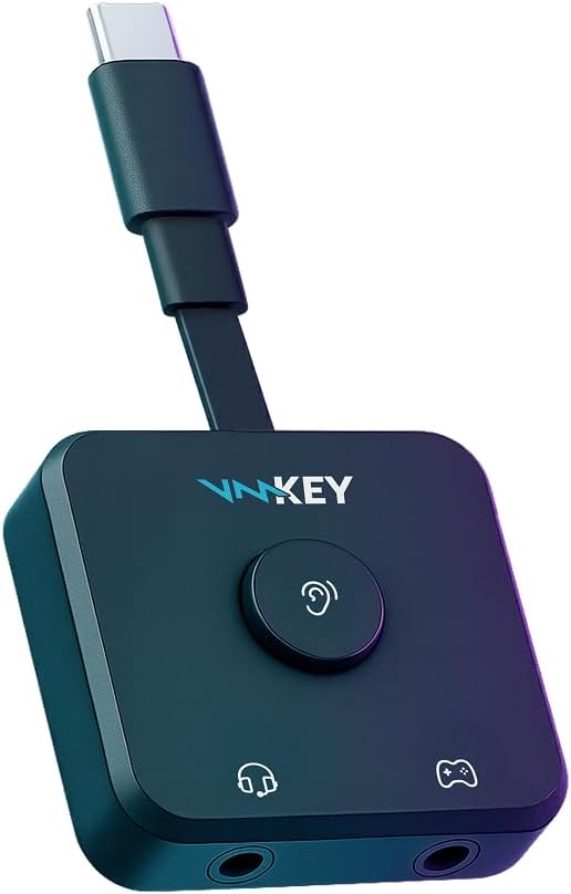 Voicemod Key - VMKey Real-Time AI Voice Changer and Soundboard for Gaming Consoles (Compatible with PS5, PS4, Xbox, SWITCH2)