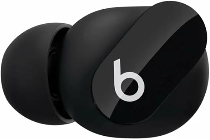 Single Left Ear Bud Replacement for Beats Studio Bud (NOT for Bud+) (Black)