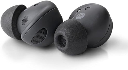 Comply Memory Foam Replacement Earbud Tips Designed for Samsung Galaxy Buds2 Pro | Ultimate Comfort, Secure Fit, Superior Noise Isolation | Anti Slip, Prevent From Falling Out, Black, Small (3 Pairs)