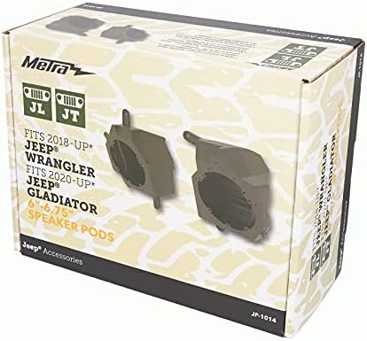 Metra Electronics JP1014 JL Wrangler Front Speaker PODS
