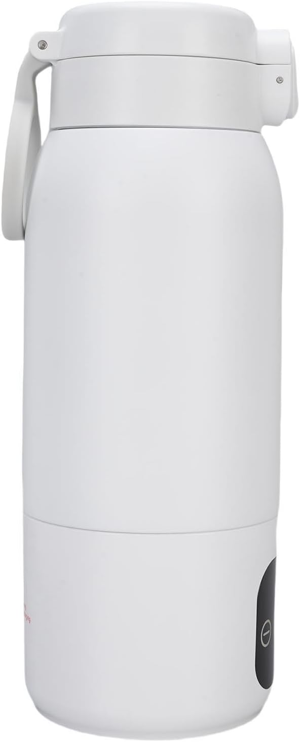 Pissente Travel Electric Kettle Cordless Portable Water Heater 500ml USB Fast Heating 316 Stainless Steel with Adjustable Temperature for Tea Coffee Milk