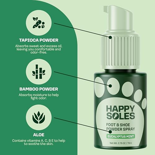 Electric Callus Remover & Foot Deodorizer Spray Bundle - Pedicure Tool + Talc-Free Non-Aerosol Odor Control (Eucalyptus Mint)