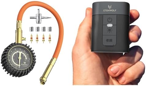 ETENWOLF AIR 3 Air Pump & G200 Pro Tire Pressure Gauge