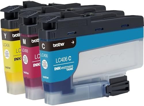 Brother LC4063PK 3 Pack of Standard Yield Cyan,Magenta and Yellow -Ink -Cartridges,(Pack of 2)