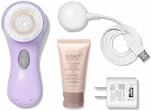 Clarisonic Sonic Facial Skin Cleansing Brush System, Mia 2 Face Scrubber, Lavander