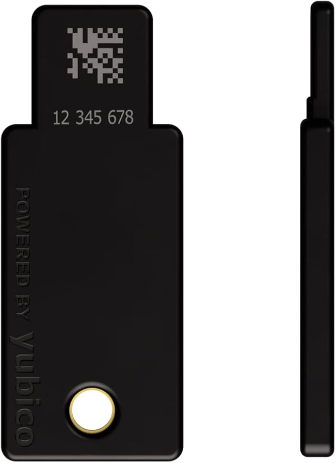 Yubico - YubiKey Bio Series (FIDO Edition) - Multi-Factor authentication (MFA) Security Key and passkey, Connect via USB, Biometric, FIDO Certified - Protect Your Online Accounts (USB A)