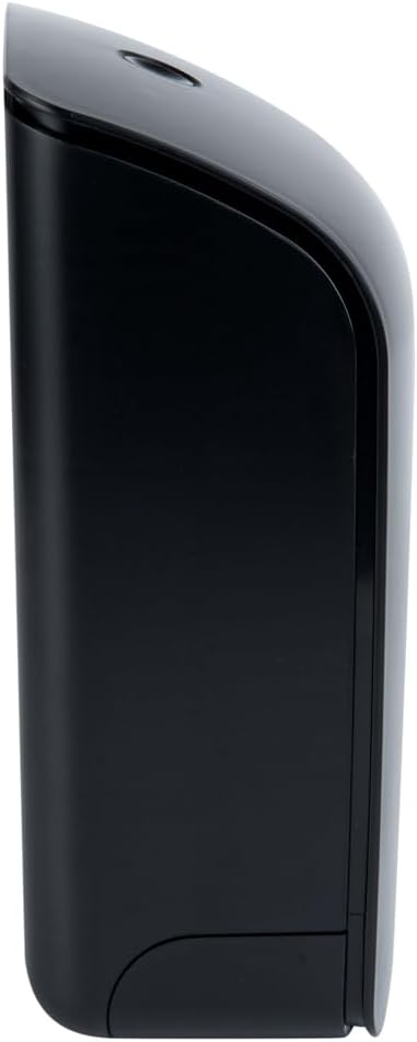 Restaurantware Clean Tek Professional 33.4 Ounce Automated Soap Dispenser 1 Touchless Wall-Mountable Soap Dispenser - Security Key Black Plastic Soap Dispenser Transparent For Liquid Soap