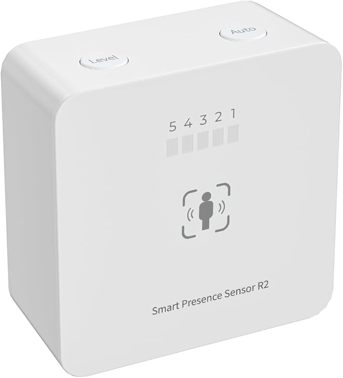 THIRDREALITY Presence Sensor R2,24GHz mmWave Radar,Adjustable Sensitivity,Zigbee Hub Required,Battery Powered,Support Home Assistant,SmartThings,Homey or Echo Devices with Built-in Zigbee hub