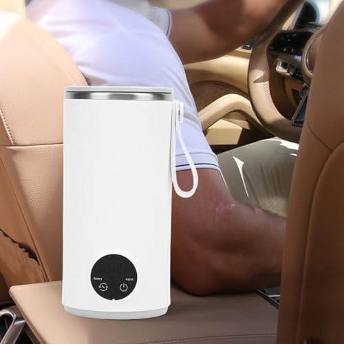 Travel Electric Kettle, Portable Water Kettle with Mixing Function, Adjustable Temperaturem, for Hot Water, Coffee, Tea, Milk, USB Charging, 400ML
