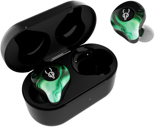 Sabbat G12 Elite TWS Wireless Bluetooth 5.4 Earbuds Gaming Music Noise Reduction in-Ear Headphones with Mic 6D Soundscape Charging Case Suitable for iOS, Android(Defend)