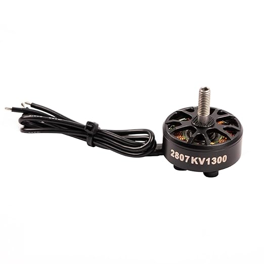 2807 1300KV Brushless Motor for FPV Drone CW Thread High Speed Racing Motor for 7inch Frames Compatible with 3-6S LiPo for Quadcopter Freestyle Long Range (1PCS)