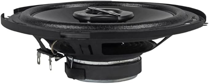 JVC CS-J620 300W 6.5" CS Series 2-Way Coaxial Car Speakers, Set of 2, 6.5" Mica Cone Woofer & 1" PEI Tweeter, Hybrid Surround, Easy Installation