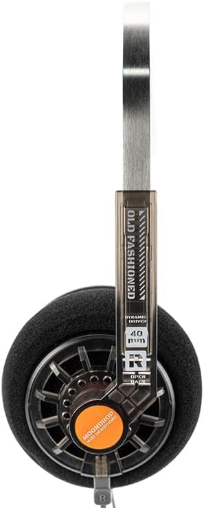 Moondrop Old Fashioned 40mm On-Ear Headphone with 0.78mm 2pin Open-Back Headphone (USB-C Jack)