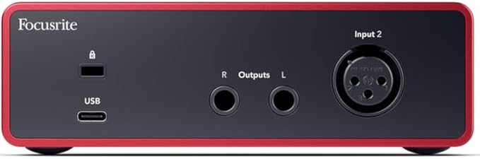 Focusrite Scarlett Solo Studio 4th Gen USB Audio Interface Bundle for the Songwriter, Guitarist or Vocalist with Condenser Microphone and Headphones for Recording, Songwriting, and Podcasting