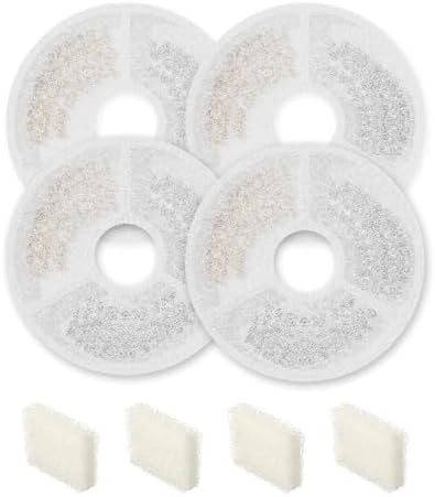 ARENTI Smart Cat Feeder & Water Fountain Bundle – 4L Automatic Pet Feeder with Camera + Hygienic Cat Fountain + 4PCS Replacement Filters