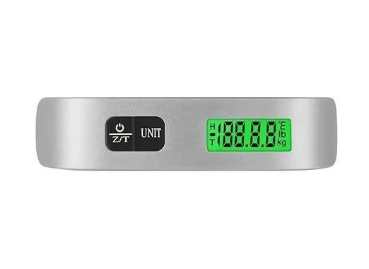 Luggage Weight Scale, 3pcs Mini Portable Digital LCD Display Electronic Portable Scale Travel Luggage Weighing Duffel Bag 110lb/50kg Weight Balance Tool,for Travel(Hook Style)
