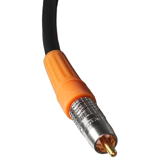 BJC Coaxial Digital Audio Cable (50 Foot, RCA to RCA, Black)