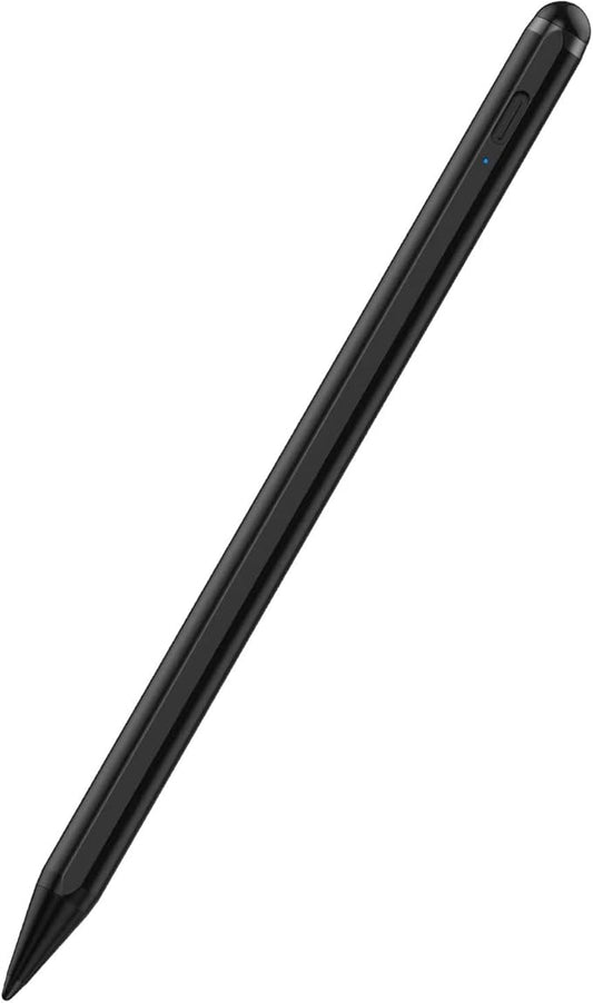 Stylus Pen for iPad 6th-11th Generation-2X Fast Charge Active Pencil Compatible with 2018-2026 Apple iPad Pro 11"/12.9"/M4, iPad Air 3/4/5/M2/M3/M4,iPad mini 5/6/7 Gen-Black