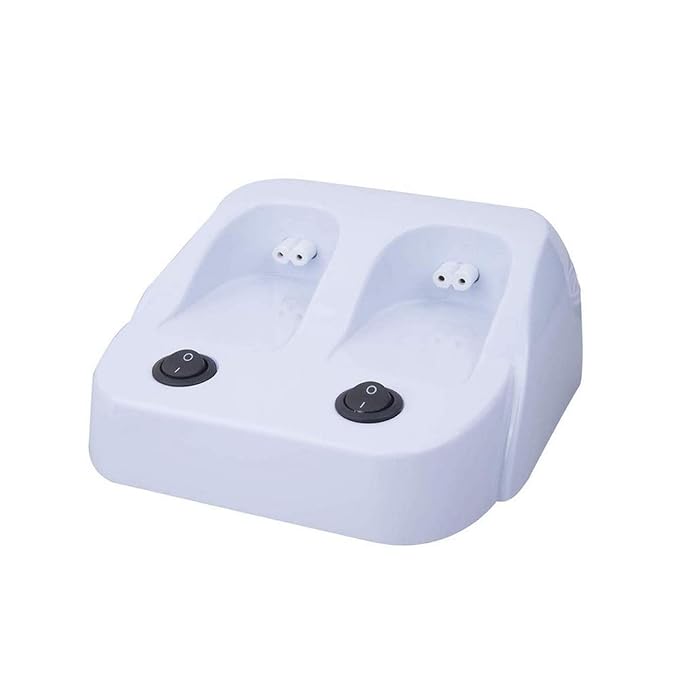 Portable Double Depilatory Roll on Wax Warmer with Heater Base for Women Men Hair leg, Armpit, Bikini