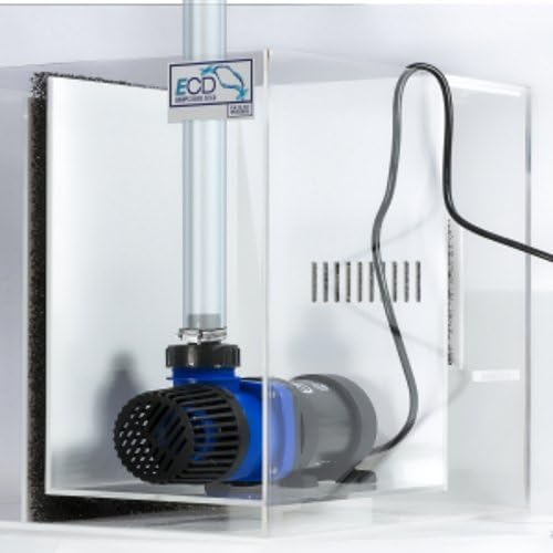 CURRENT USA eFlux DC Flow Pump with Control 1900 GPH | Loop Controllable Aquarium DC Return 380-1900 GPH | Quiet, Submersible or External | Fish Tank, Sump, Pond, Freshwater and Saltwater Marine Use