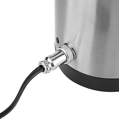 Keenso Car Kettle Boiler 1200ML 24V Stainless Steel Electric Incar Kettle Car Heating Cup Travel Thermoses Heating Water Bottle for Water Tea Coffee Milk(24V)