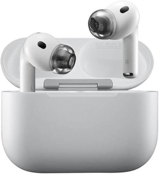 AZLA XELASTEC II for AirPods Pro 1st & 2nd Gen - Airpods Pro Ear Tip Replacement – Upgraded Fit & Noise Isolation – AirPod Pro 2 Ear Tips, AirPod Replacement Tips, 3-Pair (SS-S-MS)