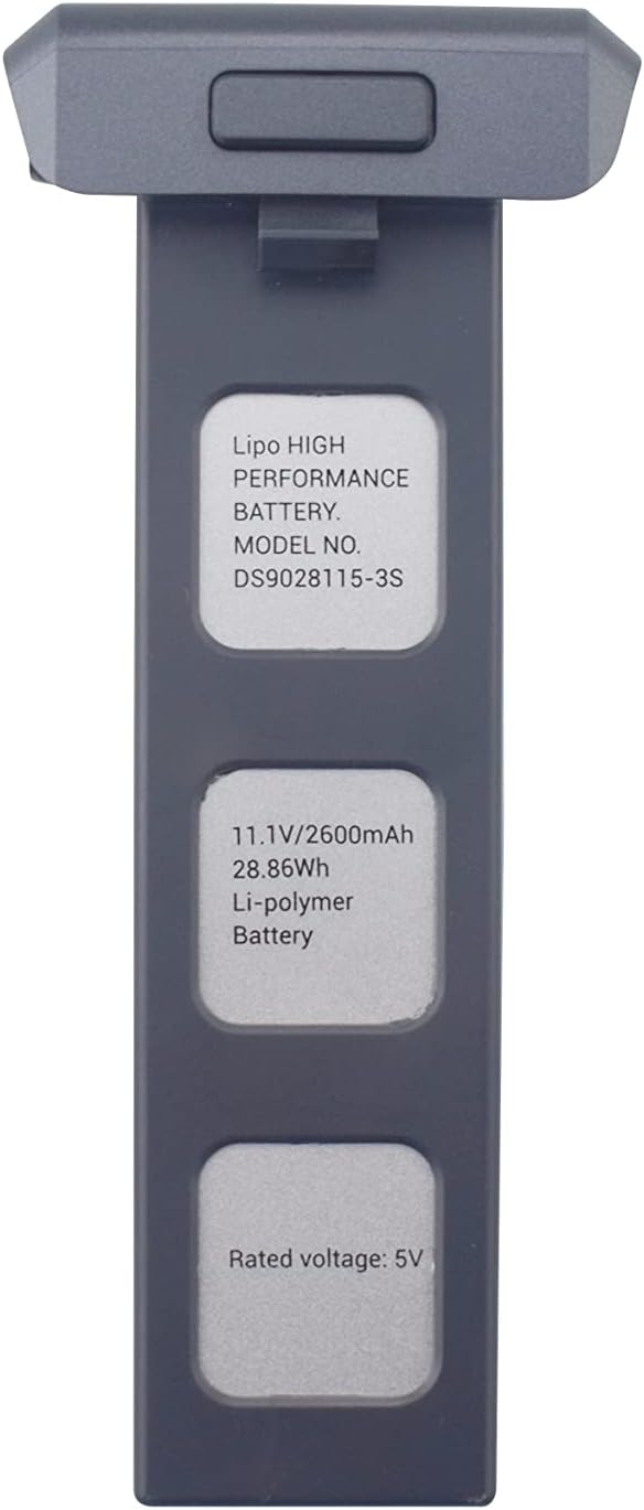 Fytoo 2PCS 3S 11.1V 2600mah Lithium Battery with 2PCS USB Charging Cable for SJRC F7 F7pro F7S F7GB2 9800FT RC Aerial RC Drone Spare Parts Quadcopter Battery