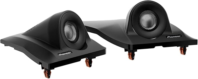 Pioneer TS-H150-RA N/A Speakers (Pair) – 180W Max (50 RMS), Unique Solution for Front-Stage Reinforcement