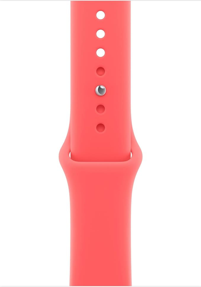Apple Watch Band - Sport Band - 46mm - Bright Guava - M/L
