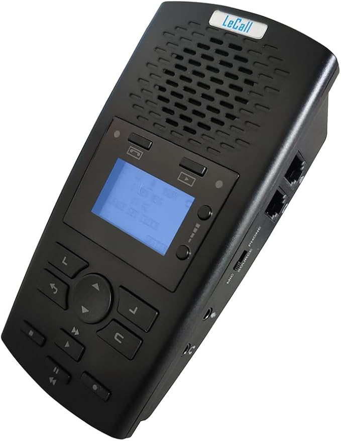 Standalone Telephone Recorder/Phone Call Recorder/Call Recording Device for Analog Landline and Digital/IP Phones, AR120