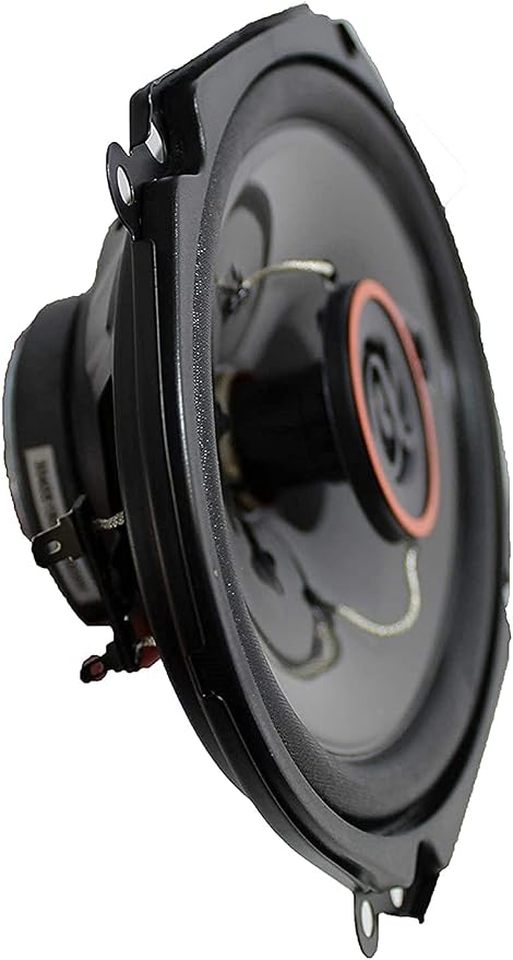 Alphasonik AS68 Loudspeakers 1 Pair of 6X8 350W Max 3-Way Speakers 4 Ohms Premium Quality Audio Door Speakers for Car or Truck Stereo Sound System