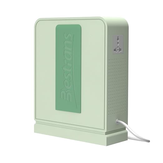 2000W Step Up Transformer 110v to 220v Converter, Heavy Duty Voltage Converter 110v-120v to 220v-240v with Dual Outlets, Overload Protection & Ultra-Quiet for Home Appliances, Light Green