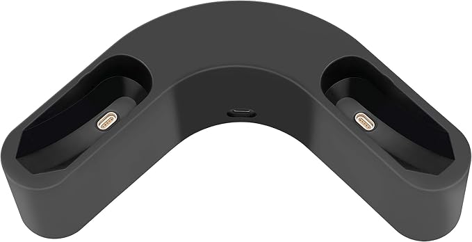 Magnetic Charging Dock/Stand Holder and Organizer for Valve Index VR Controller (Black)