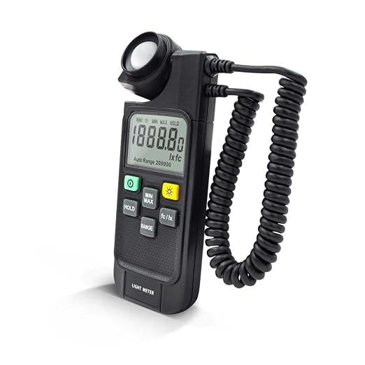 PerfectPrime Light Meter (Visible Light)