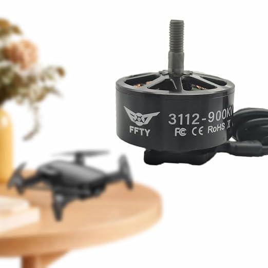 3112 900KV Brushless Motor for Drone – High-Power BLDC Motor for 9-10 inch Props, 1545W Max, FPV Drone Motors, Brushless RC Motor for Quadcopter, Hexacopter, RC Plane