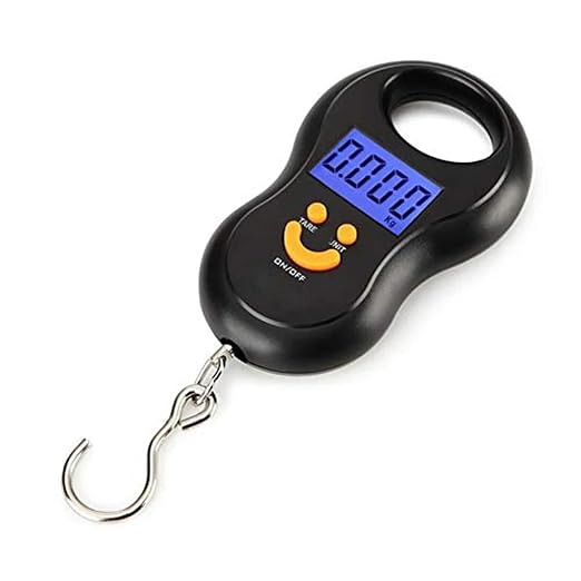 Electronic 50Kg 10g Hanging Scale Kitchen Digital Scale Backlight Fishing Weights Pocket Scale Travel Luggage Scales