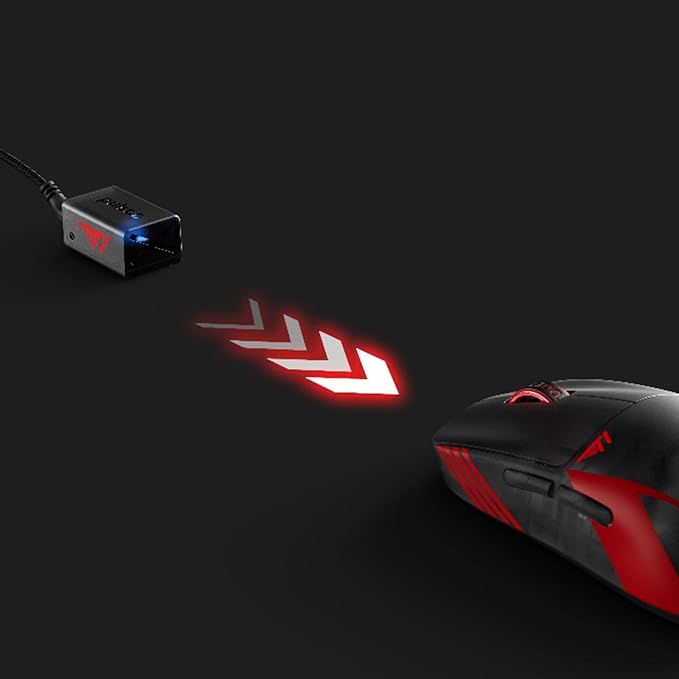 Pulsar Gaming Gears X2 Crazylight Wireless Gaming Mouse, Ultra Lightweight 1.27 oz (36g), Optical Switch, 32000 DPI, 750 IPS, XS-1 Sensor, 8k Compatible (Mini, Black, T1 Edition)