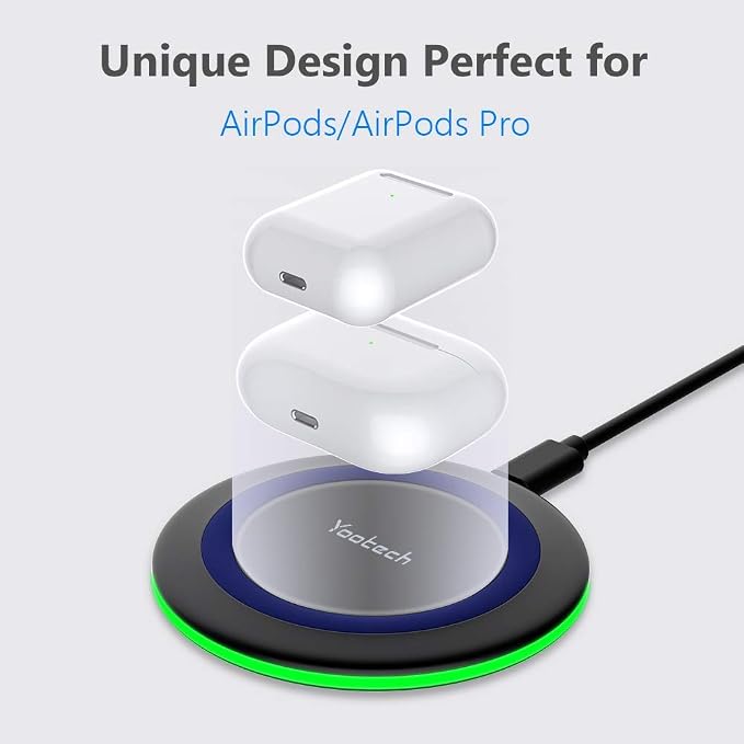 Yootech [3 Pack] Wireless Charging Bundle Pad Stand