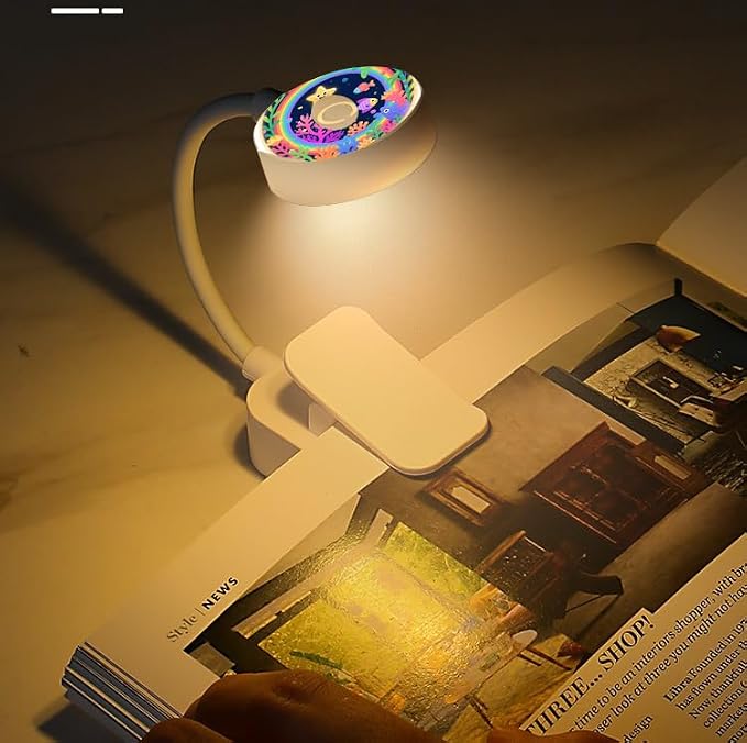 16 Pack Book Light Bulk for Reading in Bed， 3 Color Temperature Reading Light，Adjustable Brightness，Clip on to Book for Reading at Night (Multi-Colored, 16 Pack)
