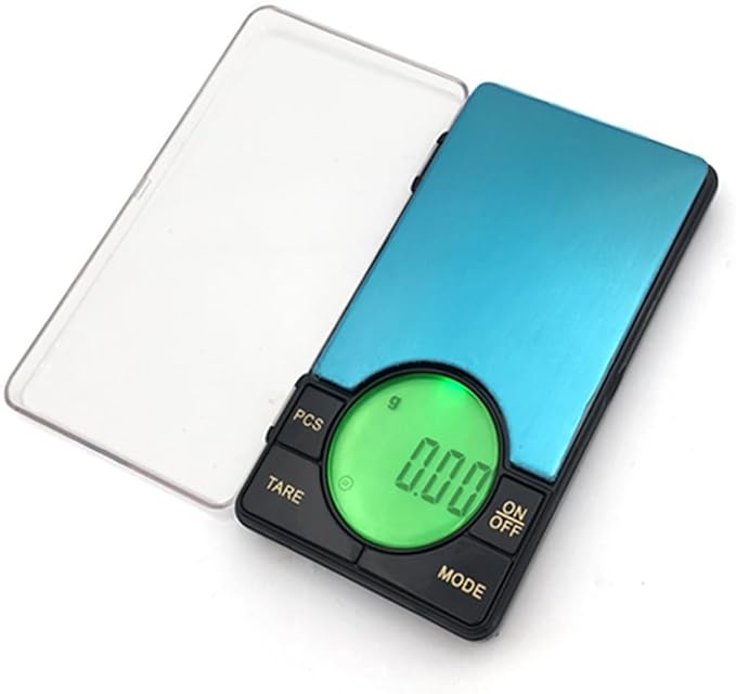 Precision Digital Pocket Weight Jewelry Scale with Large LCD Backlight 500G 0.01G(