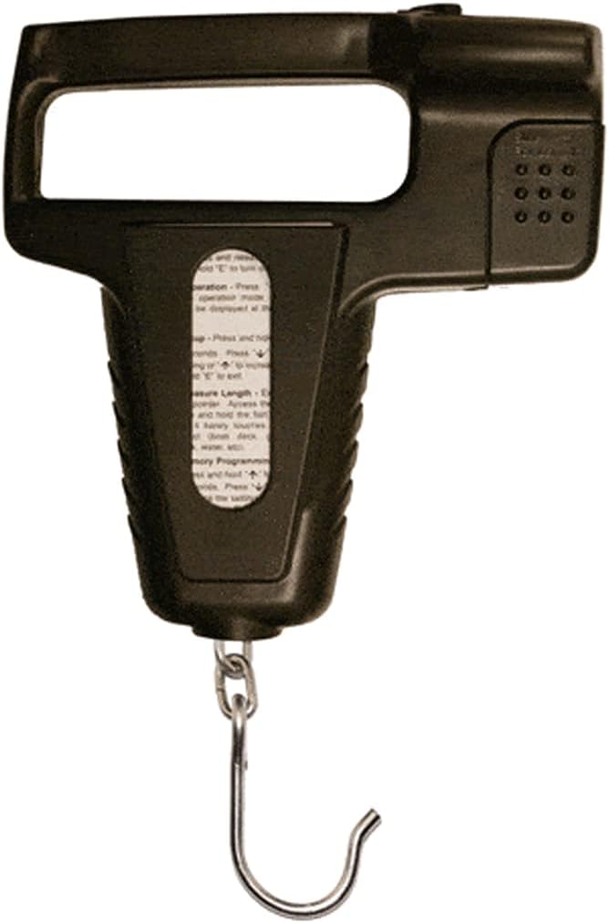 NorCross Marine Digital Fish Scale with Lip Grip and UltraSonic Length Measurment, 50 lbs. Max