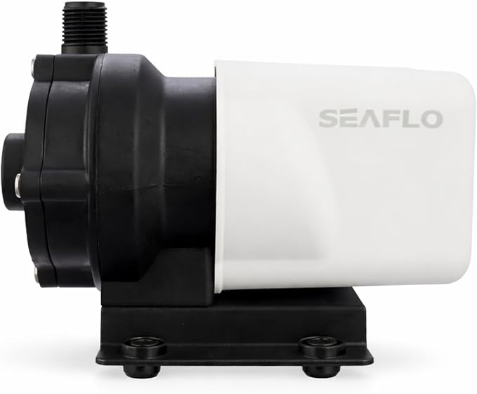 SEAFLO 500 GPH Air Conditioning 230V Marine AC, 8.5 GPM Magnetic Drive Circulation for Systems up to 16,000 BTU, 19 ft Head, Continuous Duty HVAC, 4-Year Warranty